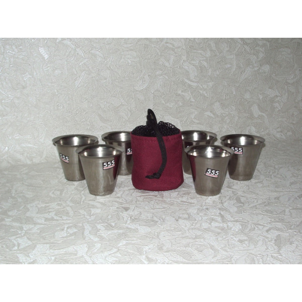 Набор стопок в чехле 6 шт в Улан-Удэ Набор стопок в чехле 6 шт в Улан-Удэ