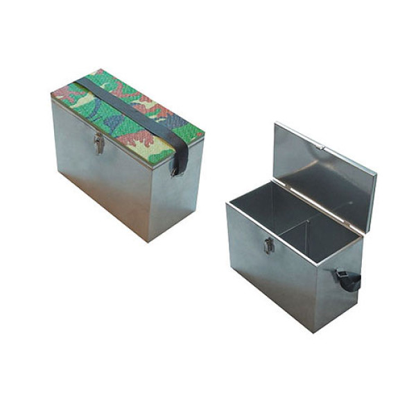 Рыболовный ящик Россия оцинкованная сталь 30x19x29 в Улан-Удэ